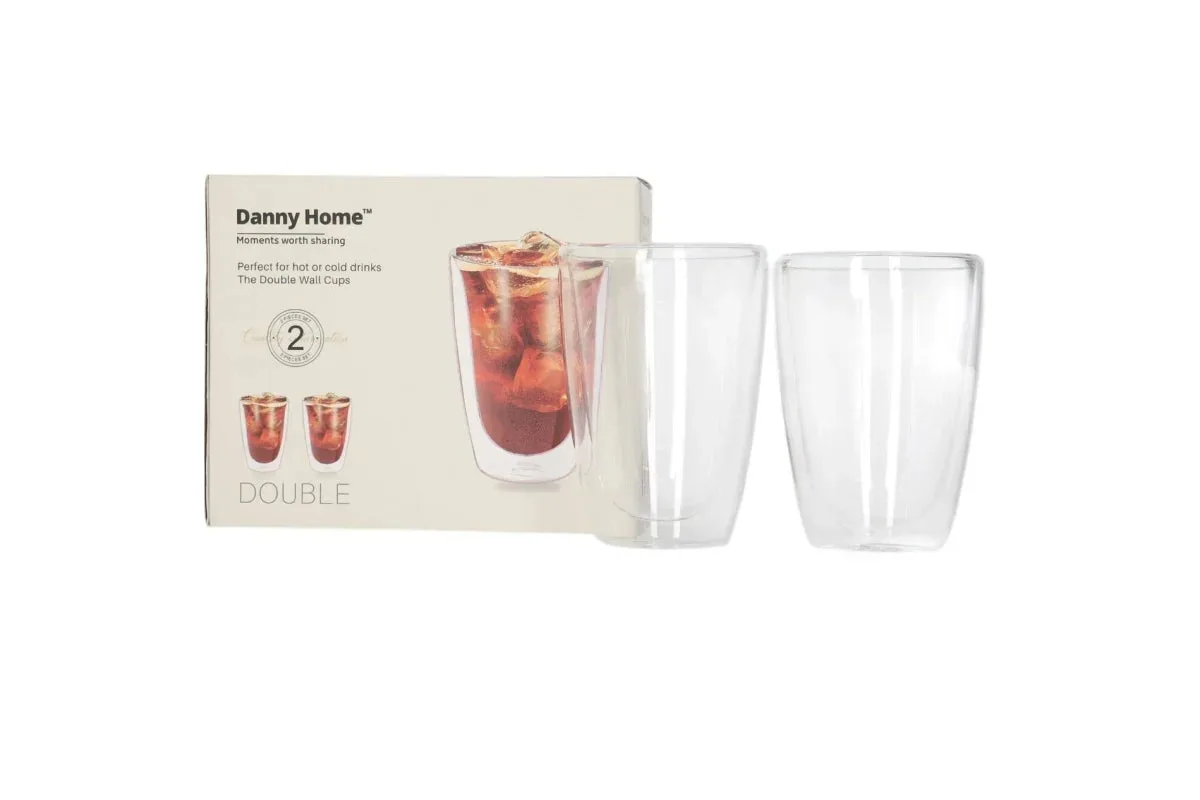 Filxhan kafeje dopio qelq / 2 cope / 200ml / 6.8*9.2cm