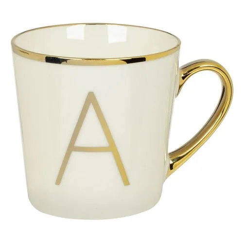 Filxhan qeramik me inicial "A" 460 ml