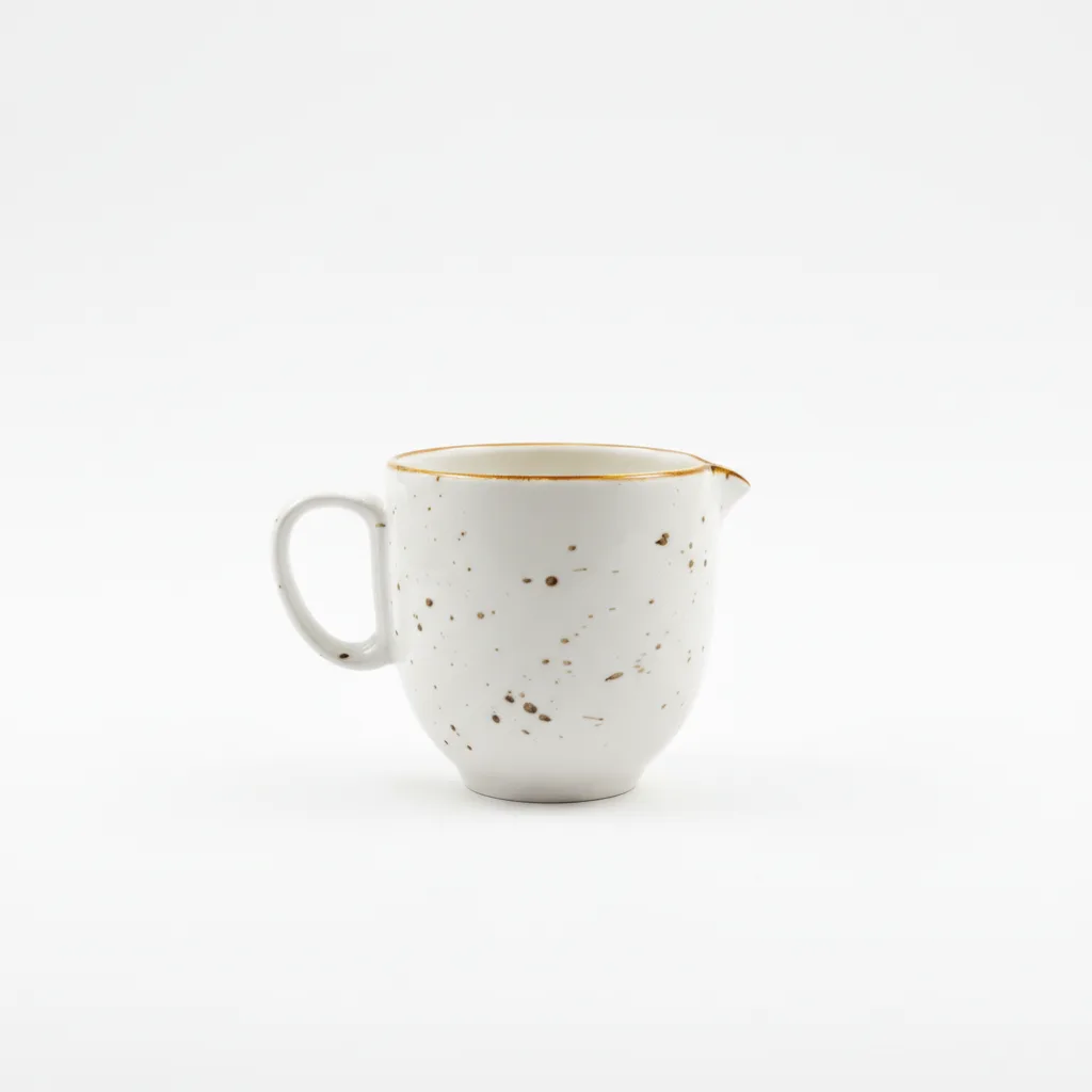 Filxhan Qumeshti / 265ml / Porcelani / Bardhe - Gold