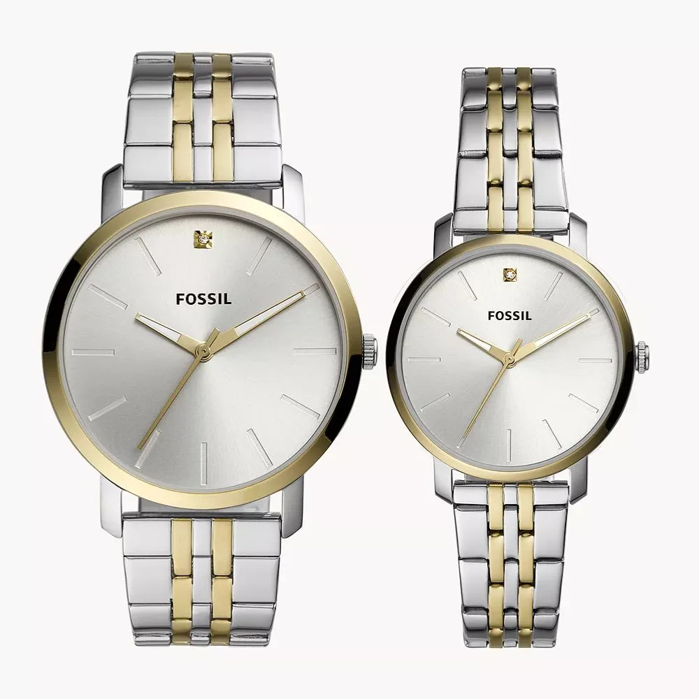 Fossil BQ2467 Set Muški i ženski sat