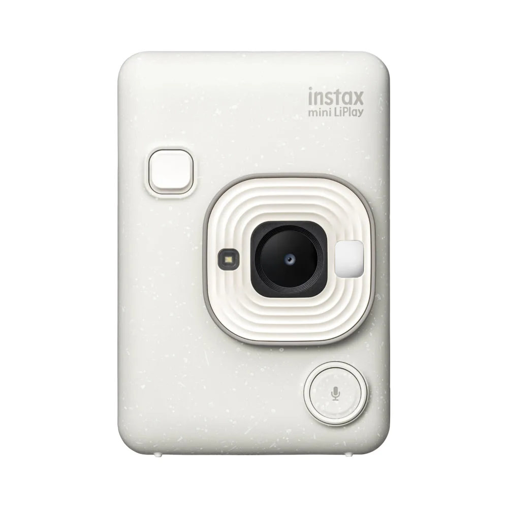 FujiFilm Instax Mini LiPlay Instant Camera (Type-C) Misty White