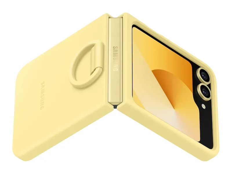 Futrola Samsung Galaxy Z Flip6 Silicone Case Yellow