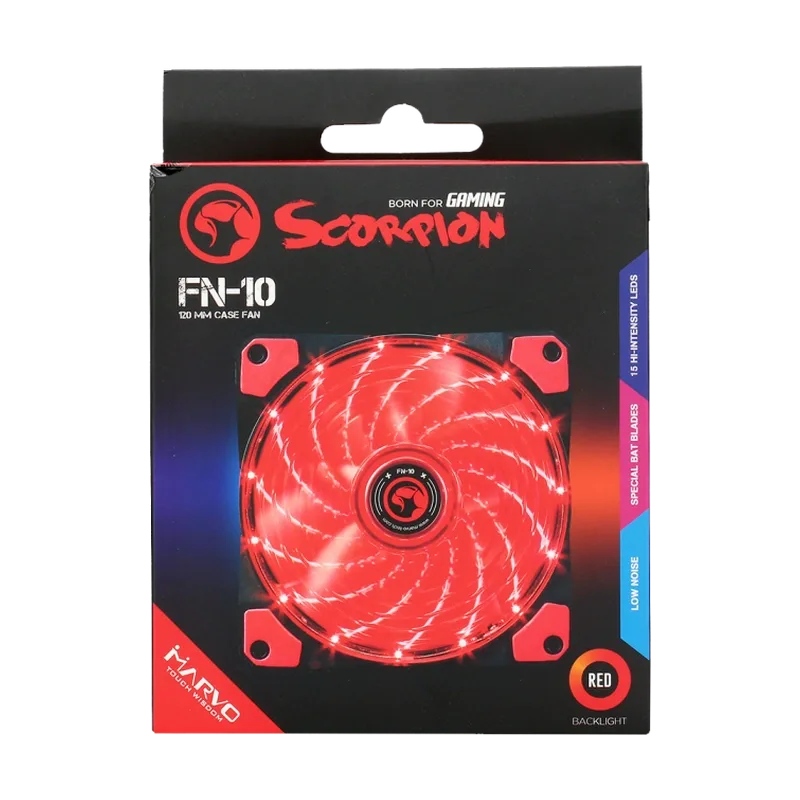 Gaming led ventilator Marvo FN-10