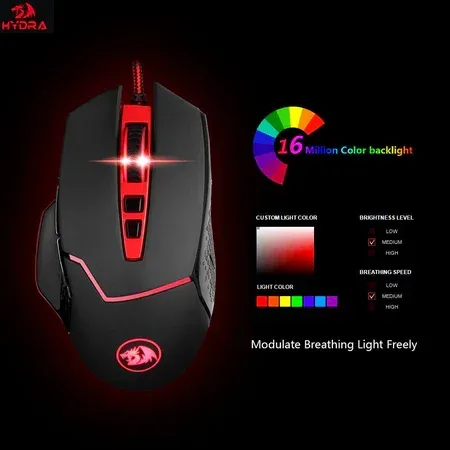 Gaming miš Redragon Inspitit 2 M907RGB žičani