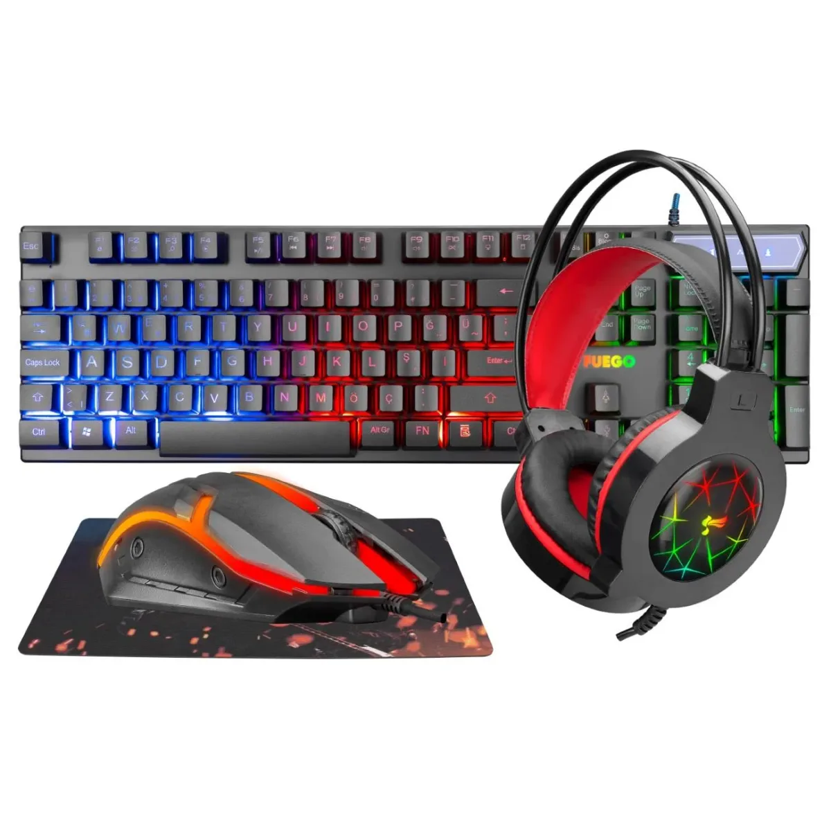 Gaming set Fuego GS91 4IN1