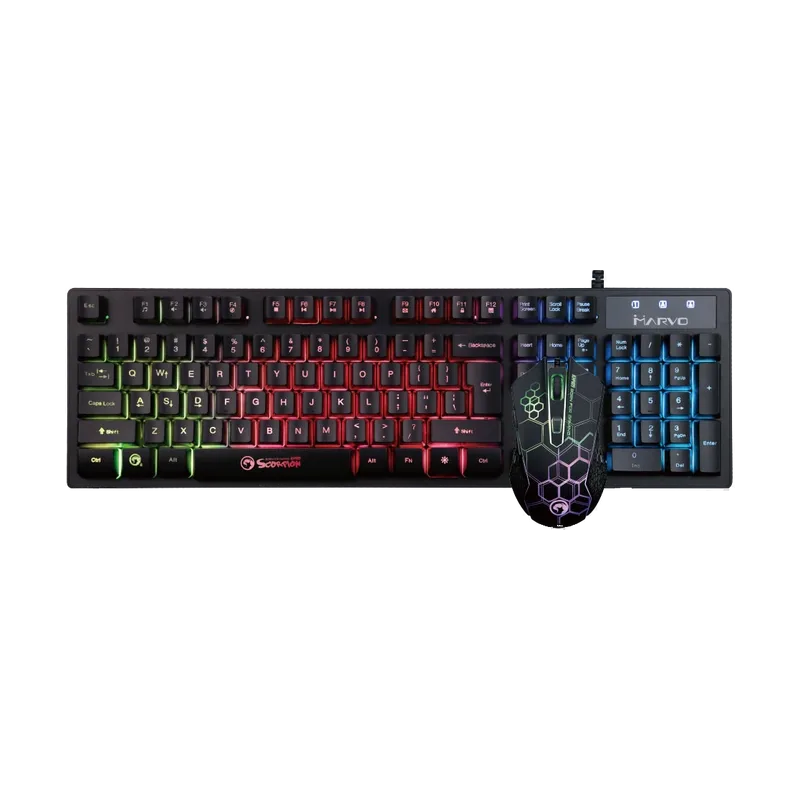 Gaming set tastatura/miš Marvo KM409