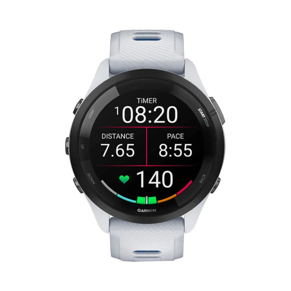 Garmin Forerunner® 265 Running Watch White