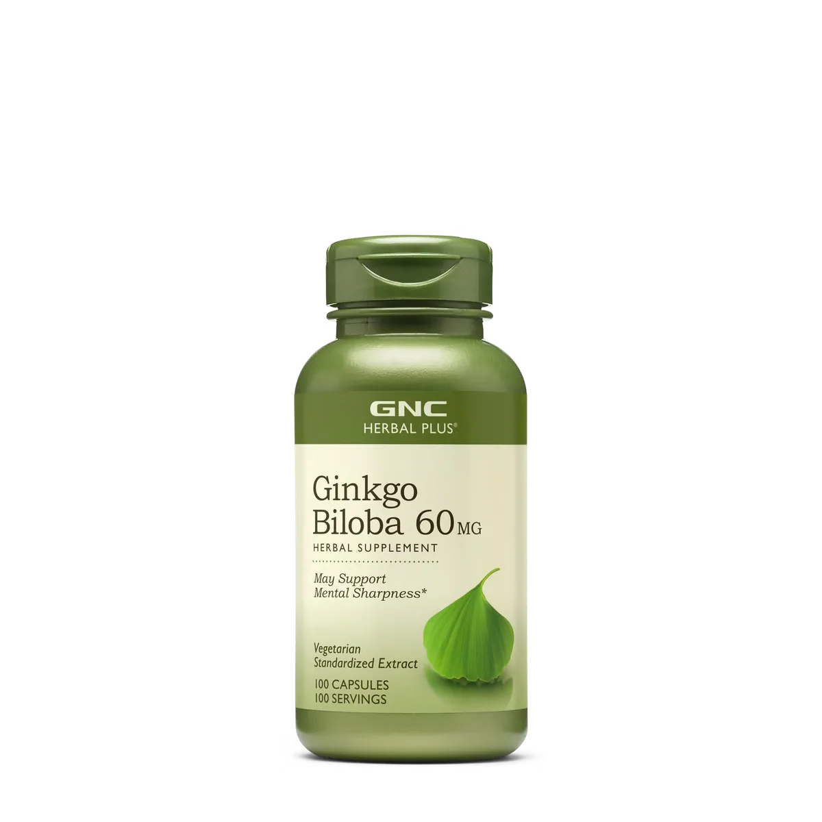 Ginkgo Biloba 60 mg 100 kapsula suplement për qarkullimin e gjakut dhe fokusin