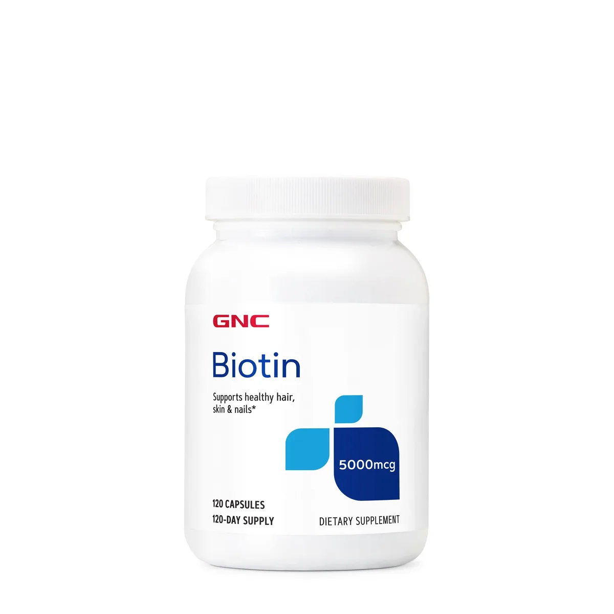 GNC Biotin 5000 mcg 120 Kapsula