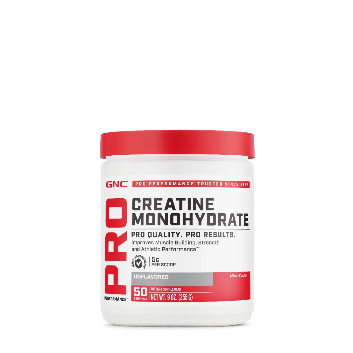 GNC Pro Performance Creatine Monohydrate 5g 50 racione suplement për energji dhe performancë muskulore