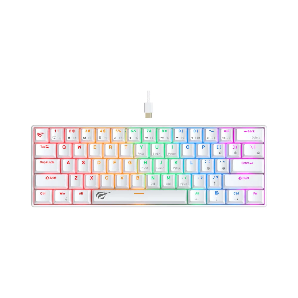 HAVIT Gaming Mechanical Keyboard KB903L White