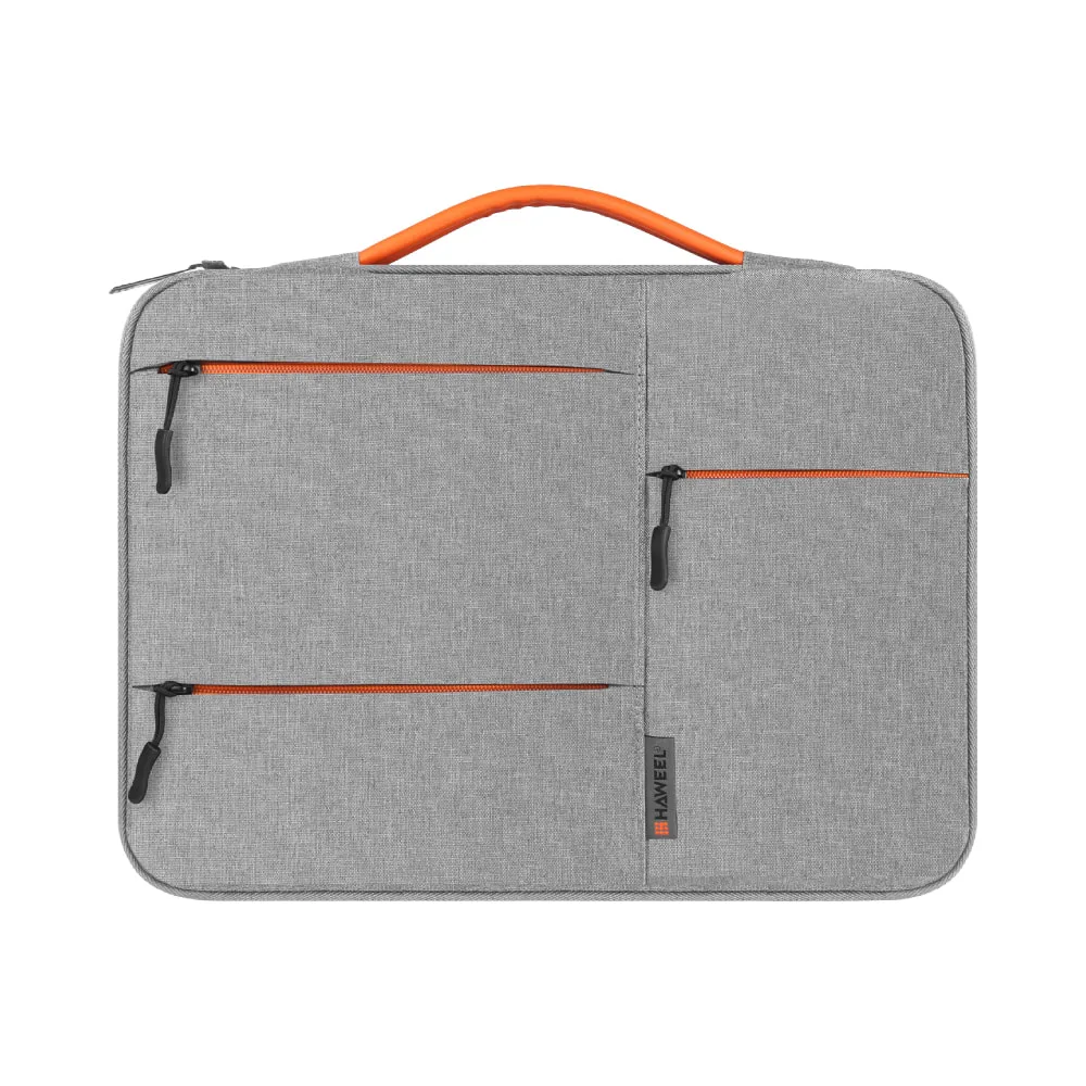 Haweel Laptop Sleeve Handbag Grey 15 16