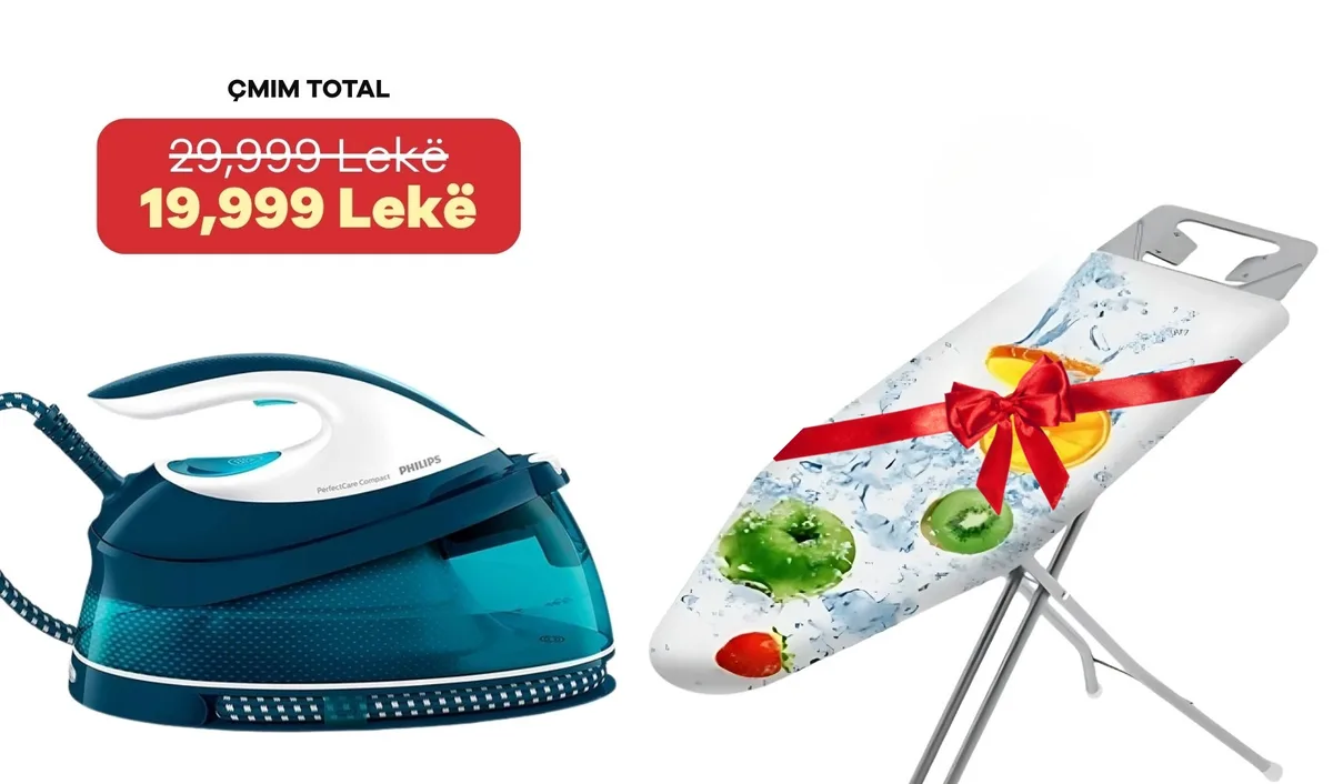 HEKUR ME KALDAJE PHILIPS GC7844/20 + Tavoline hekurosje