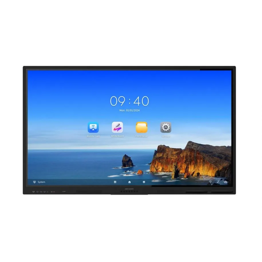 Hikvision Interactive Board 75″ 4K Android 13 EDLA 8GB/128GB DS-D5B75RB