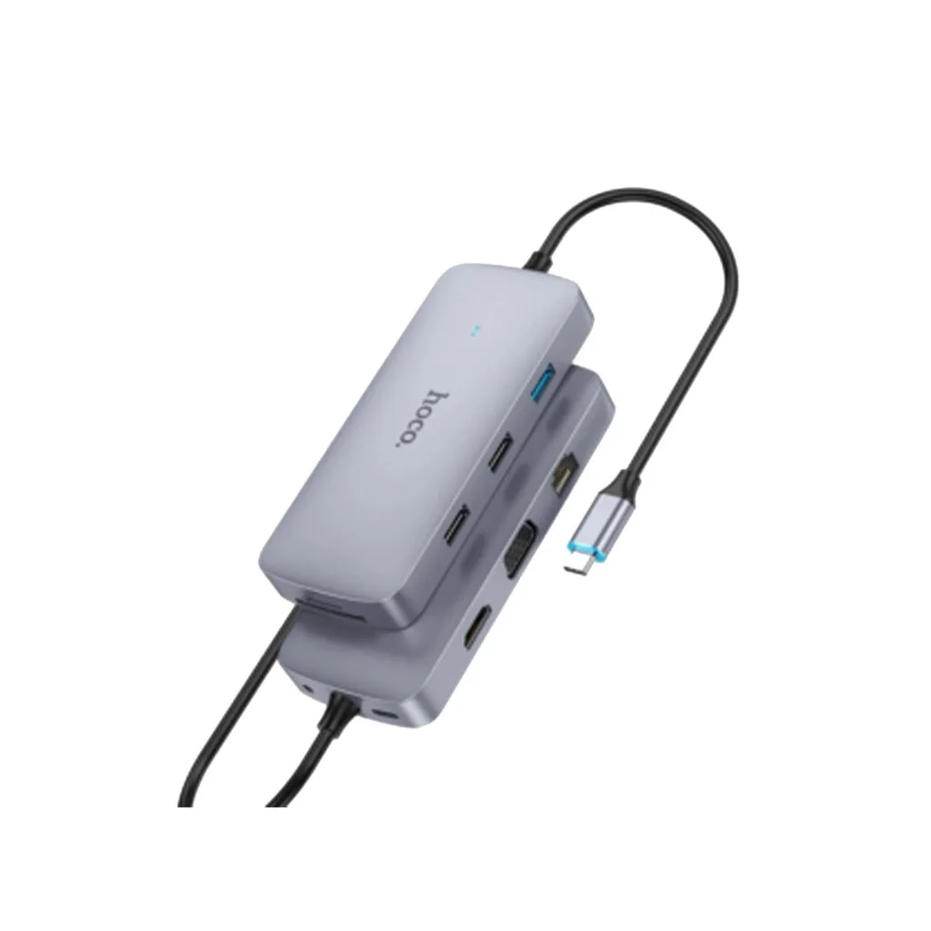 HOCO 10 IN 1 USB-C Multifunction Adapter 100W HB33 - R&R Computer Services