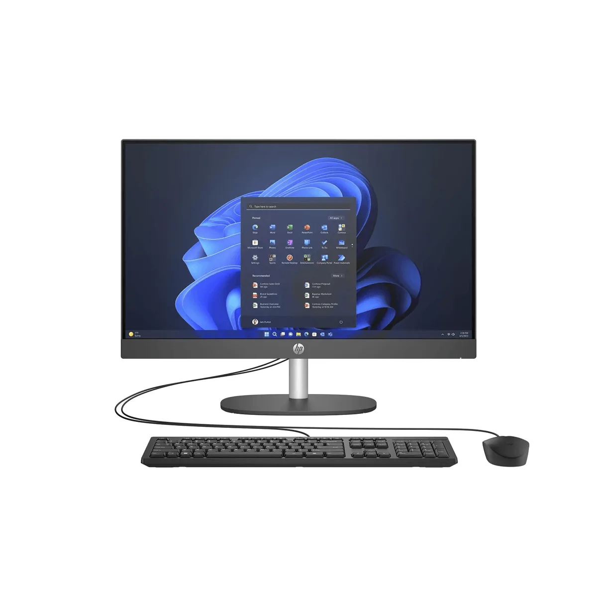HP PRO ONE 245 G10 AIO Desktop PC Ryzen 3-7320U,8 GB,SSD 512 GB,SCR 23.8 Full HD - R&R Computer Services