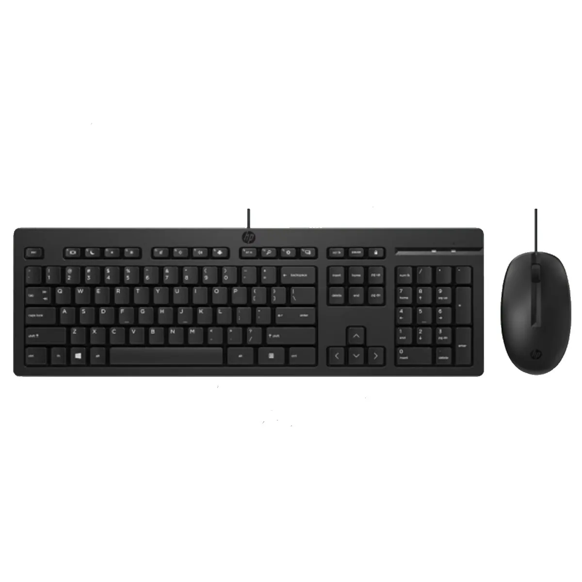 SET HP 125 WIRED Keyboard-MOUSE - R&R Computer Services