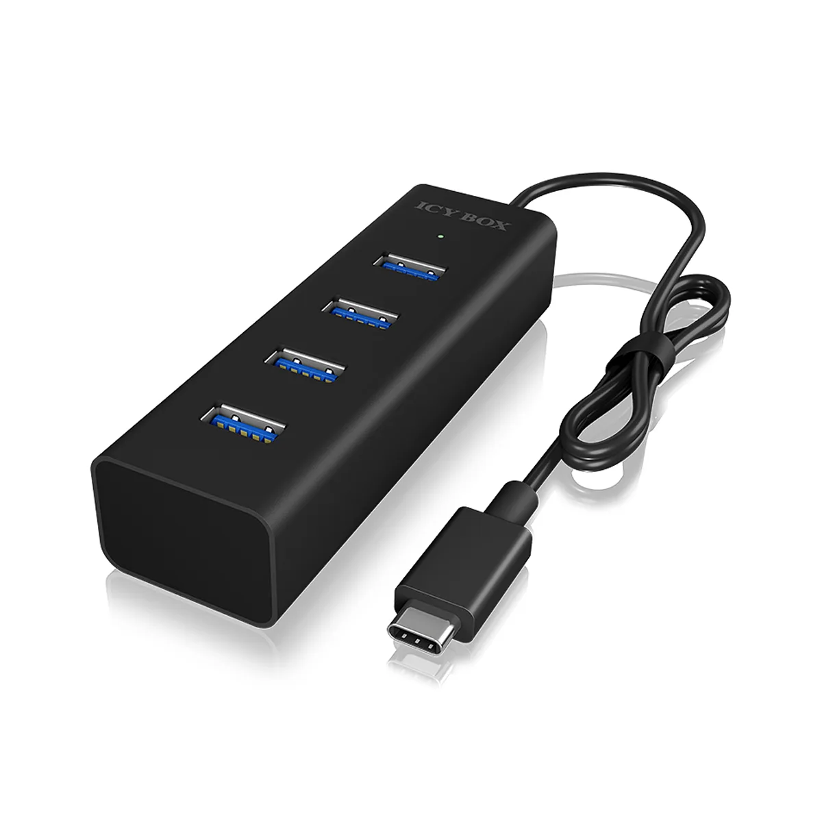 ICY BOX TYPE-C TO 4 PORT USB 3.0 HUB - R&R Computer Services