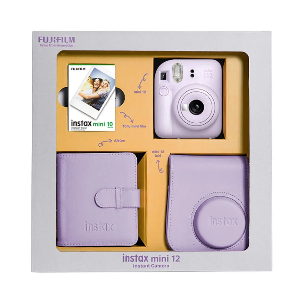 Instax Mini 12 Box Lilac Purple