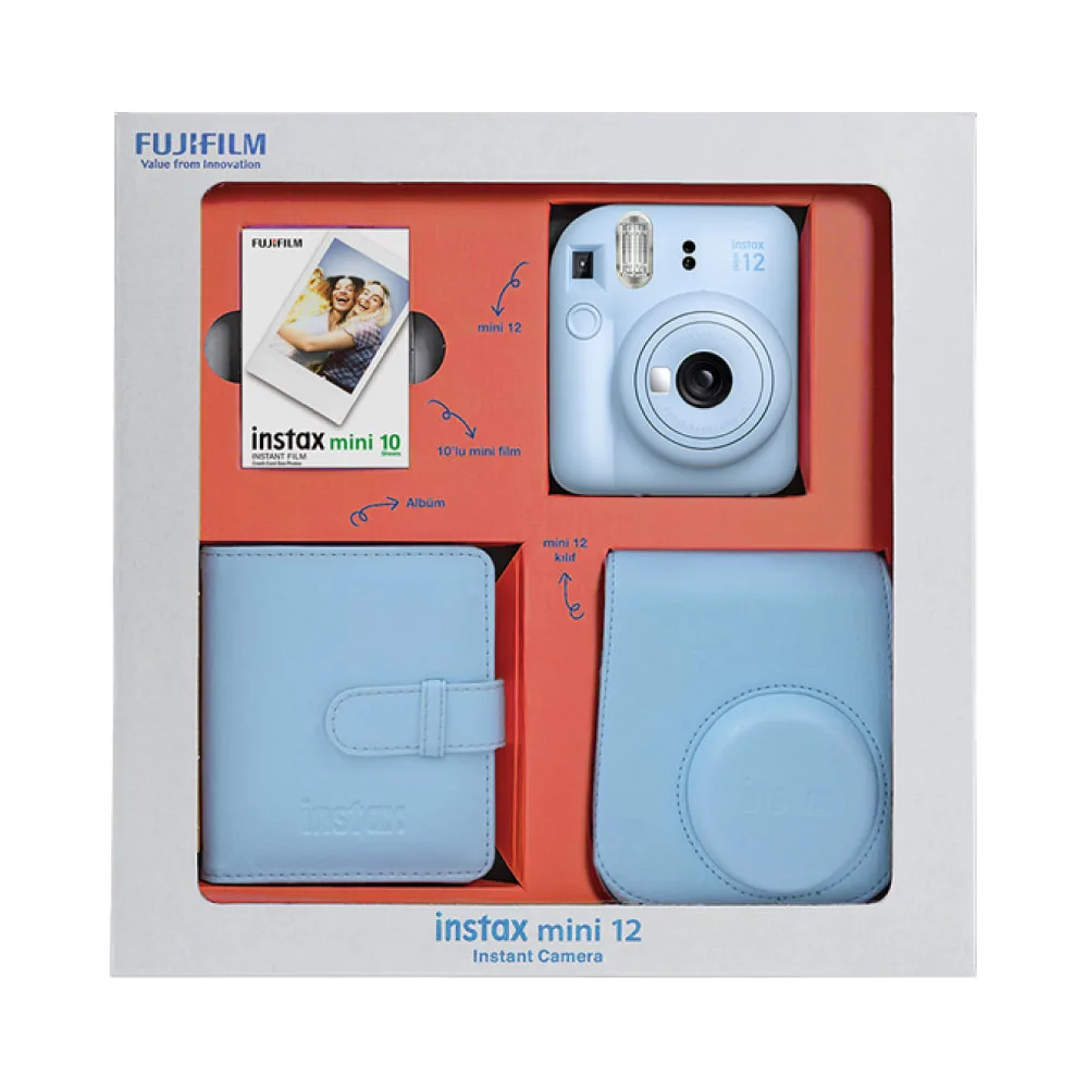 Instax Mini 12 Box Pastel Blue