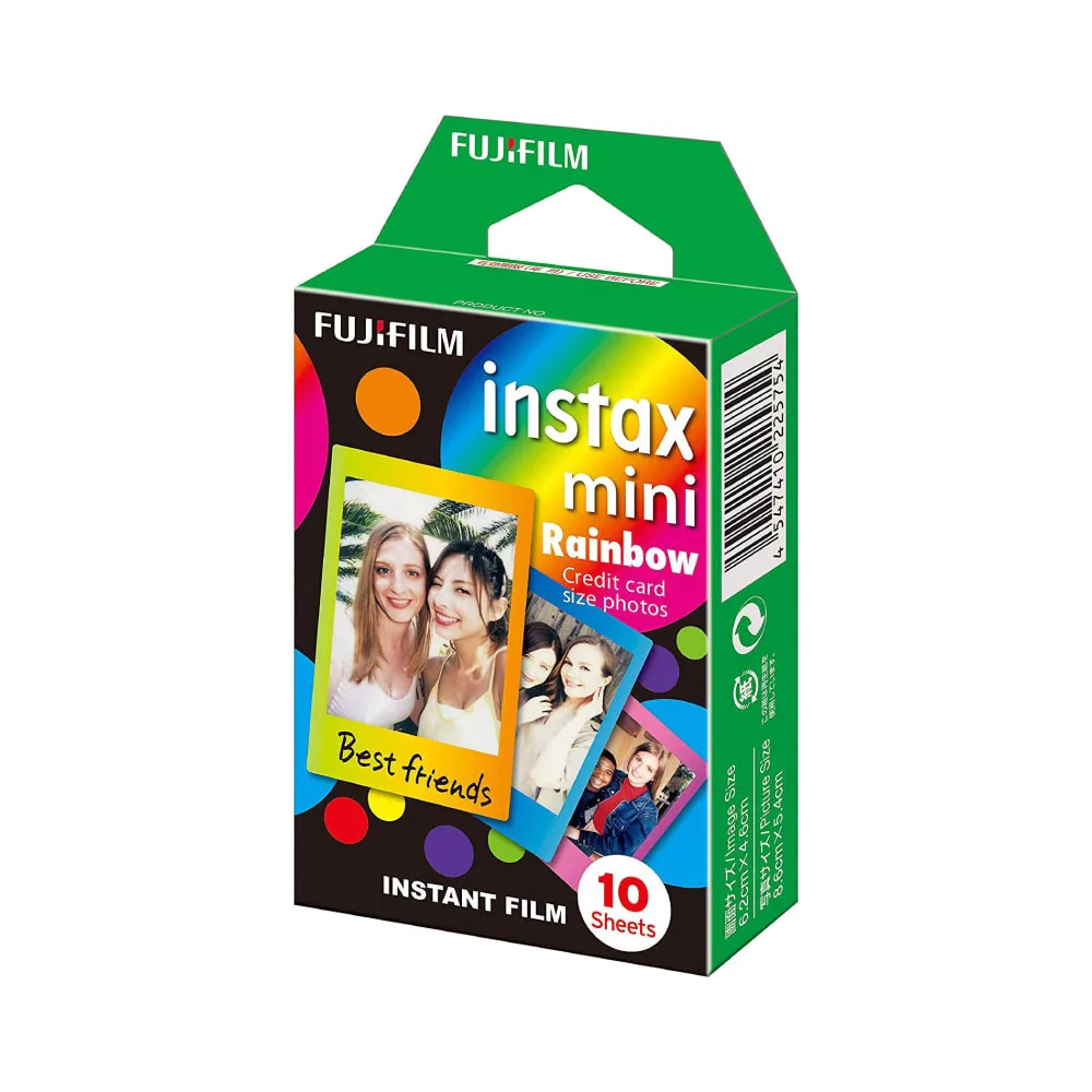 Instax Mini Colorful Films Rainbow