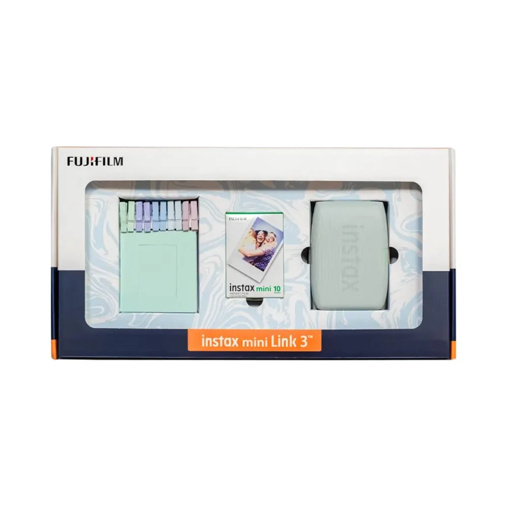 Instax Mini Link 3 Bundle Sage Green