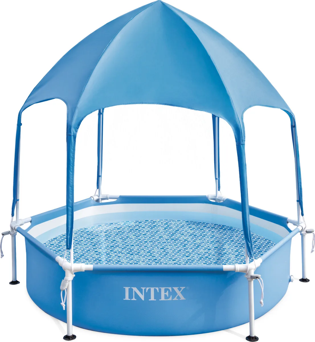 INTEX Canopy Metal Frame bazen, 183x38 cm