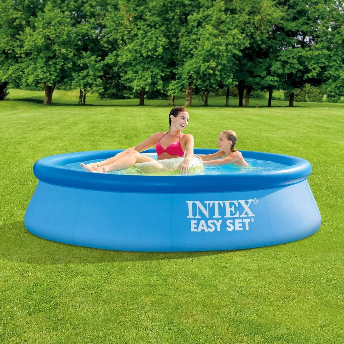 Pishinë Intex blu me filter 2.44x0.61 m