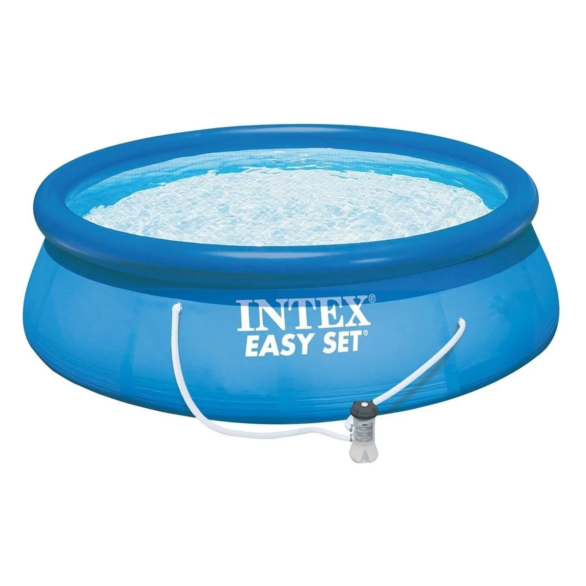Pishinë Me Filtër Blu ''Intex Easy Set'' 305x76 Cm