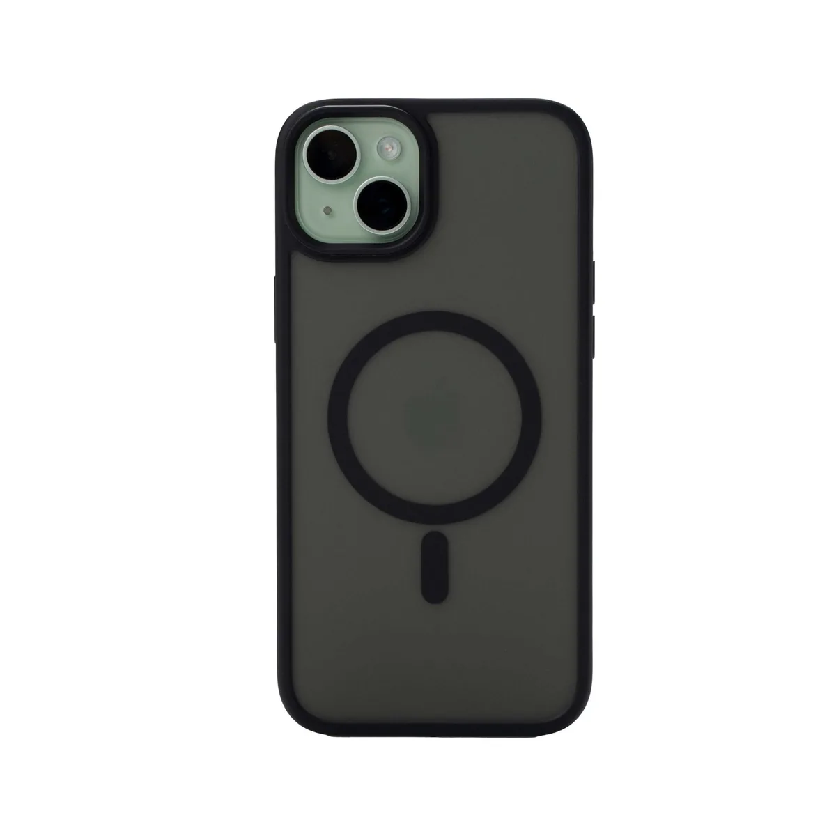 iStorm essentials iPhone 14 Plus Magnetic Silicone Case Black