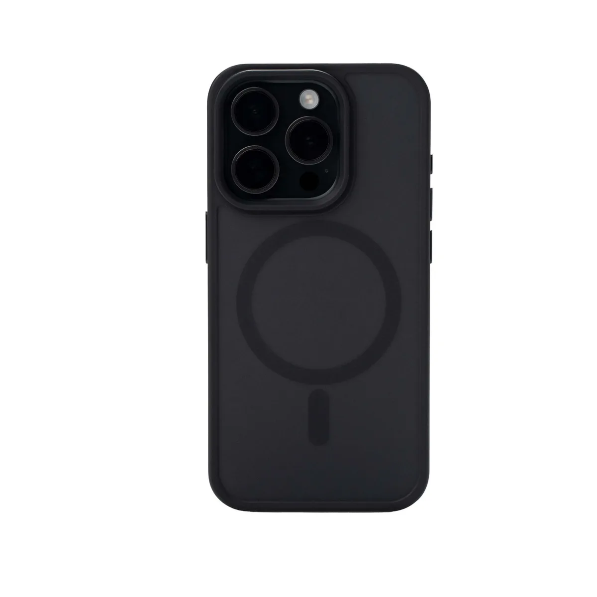 iStorm essentials iPhone 14 Pro Max Magnetic Silicone Case Black