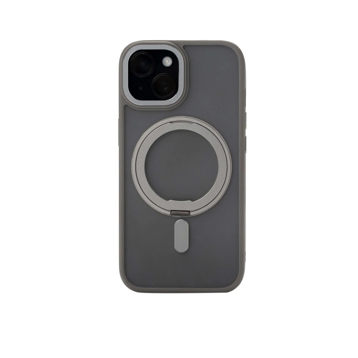 iStorm essentials iPhone 15 Magnetic Ring Case Advanced Grey