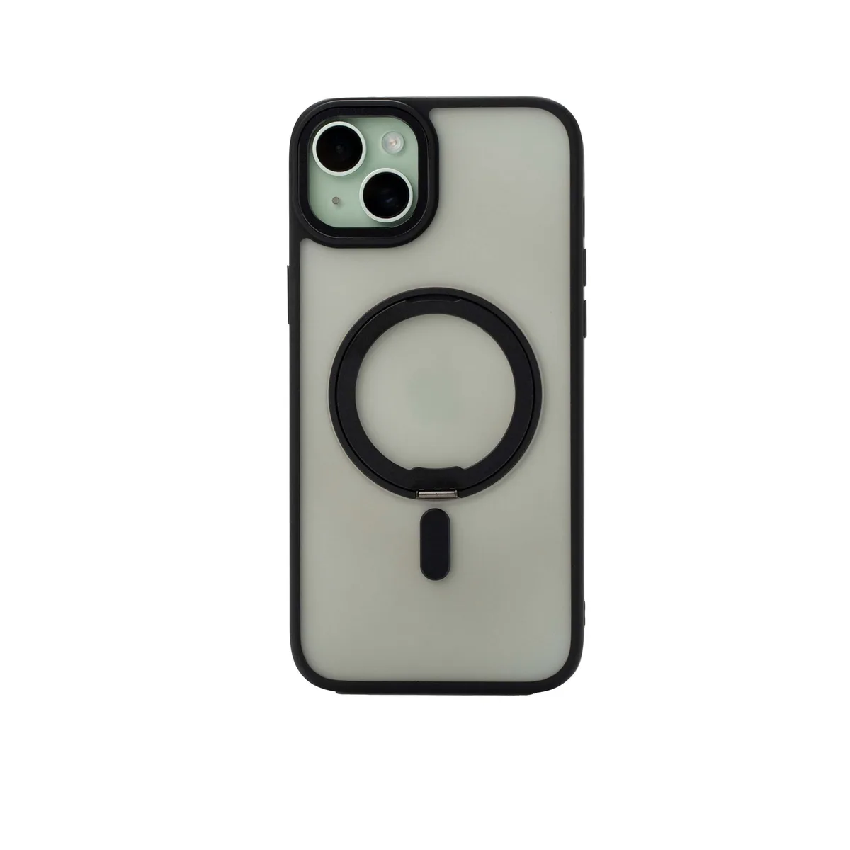 iStorm essentials iPhone 15 Magnetic Ring Case Black
