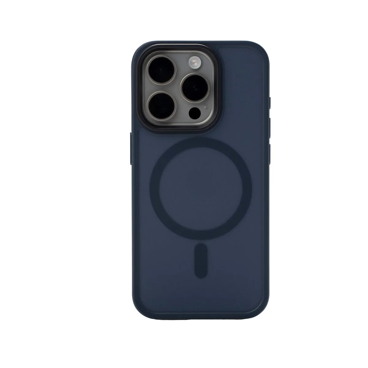 iStorm essentials iPhone 15 Pro Max Magnetic Silicone Case Blue