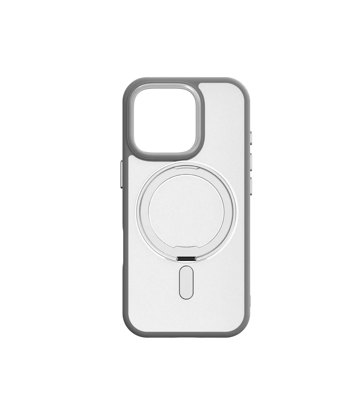 iStorm essentials iPhone 16 Pro Max Magnetic Ring Case Advanced Grey