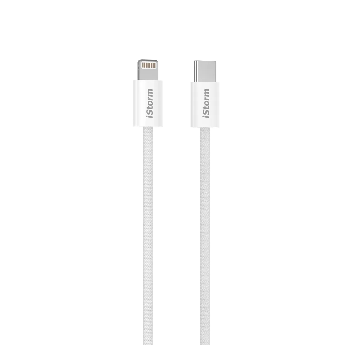 iStorm essentials USB-C to Lightning Braided Cable, 2m
