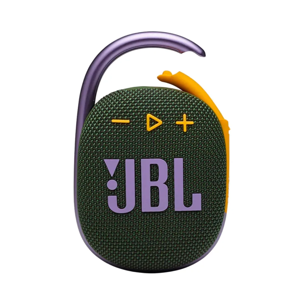 JBL Clip 4 Portable Bluetooth Speaker Green