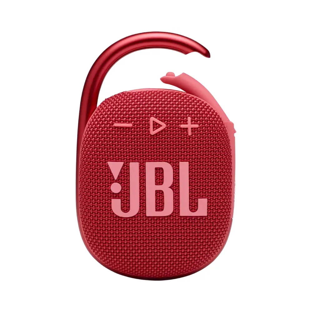 JBL Clip 4 Portable Bluetooth Speaker Red