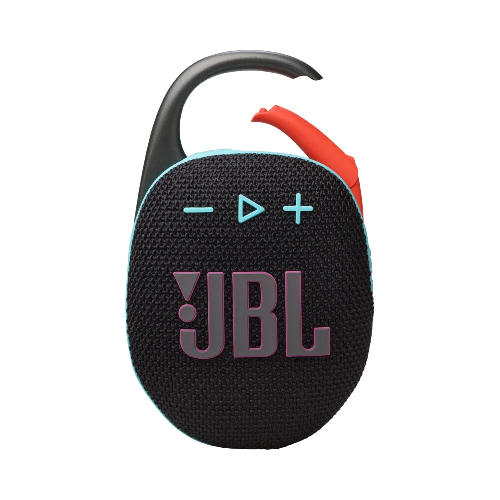 JBL Clip 5 Portable Bluetooth Speaker Black Orange 2