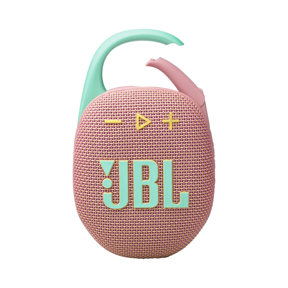 JBL Clip 5 Portable Bluetooth Speaker Pink