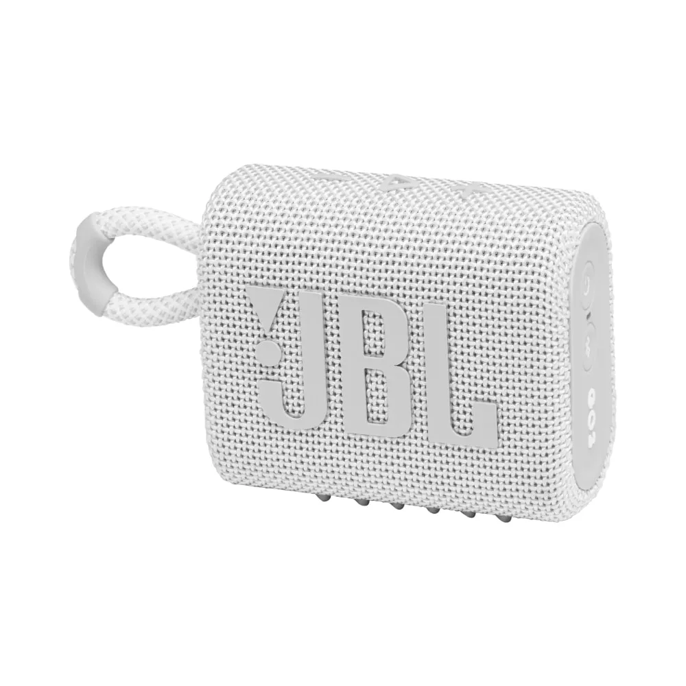 JBL GO 3 Portable Wireless Speaker White