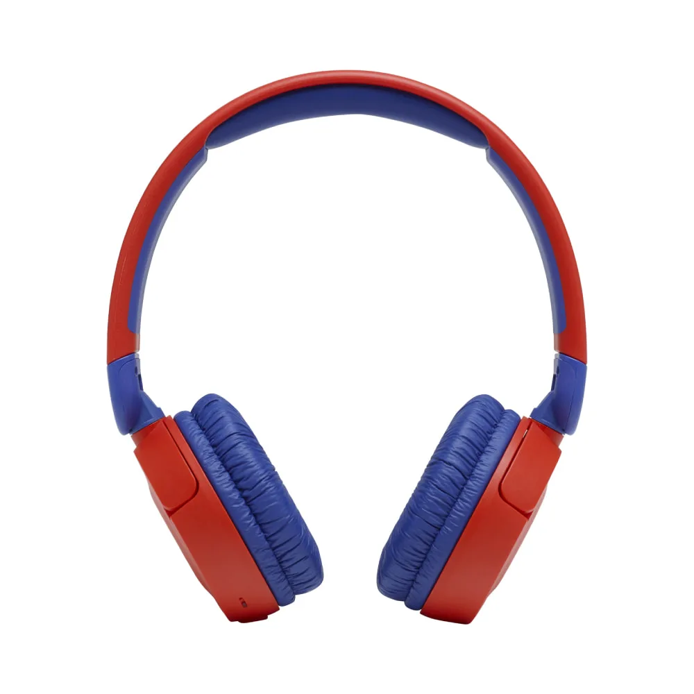 JBL Harman JR310BT Bluetooth Headphones Blue Red