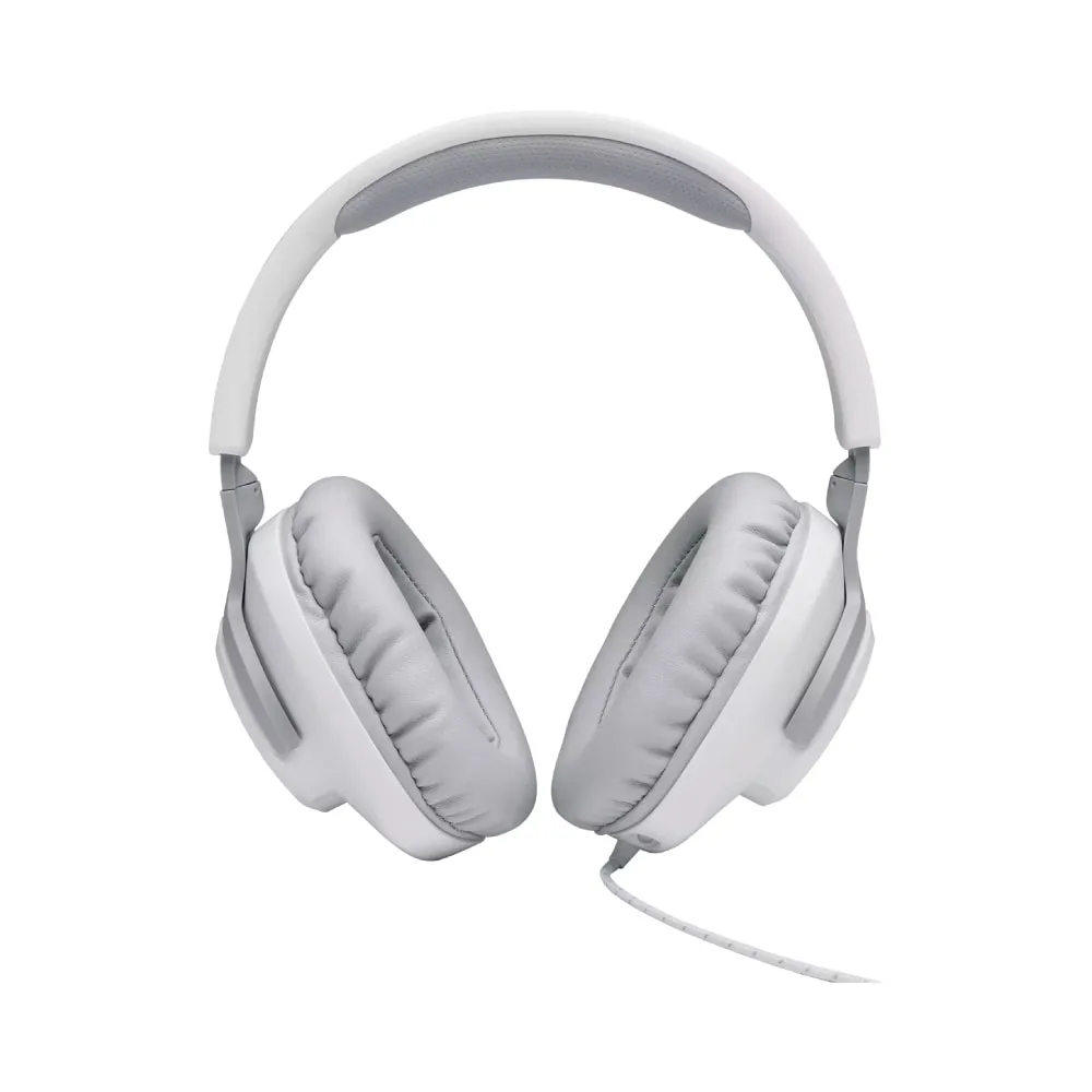 JBL Quantum 100 Wired PC Gaming Headset White