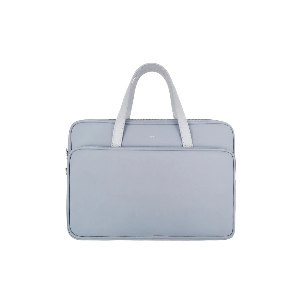 JCPal Milan Briefcase, 13"/14" Agate Grey