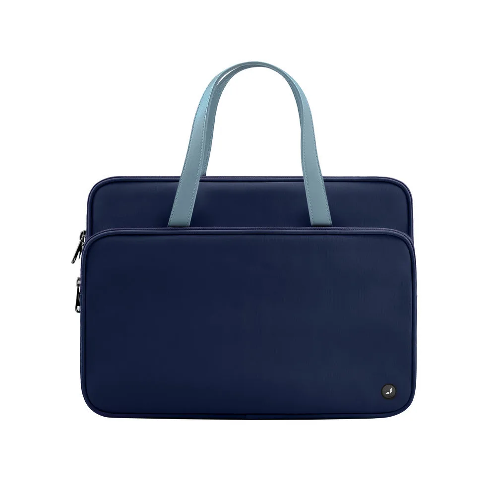 JCPal Milan Briefcase, 13"/14" Midnight Blue