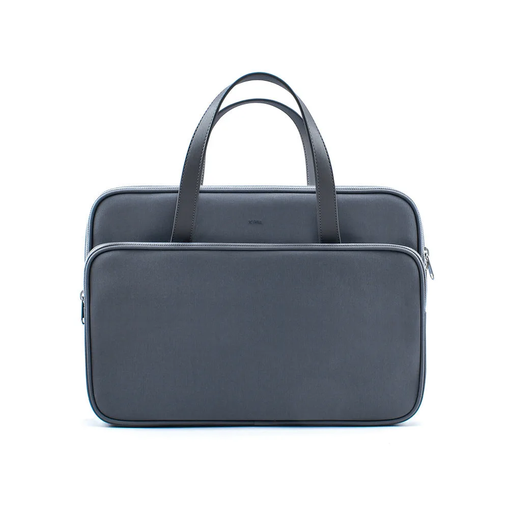 JCPal Milan Briefcase, 15"/16" Stone