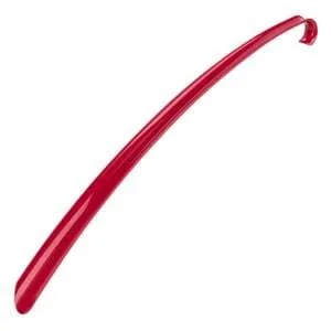 Lugë këpucësh e kuqe plastike 57cm