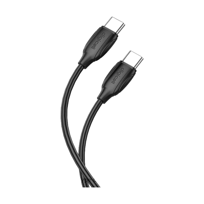 Kabal Digicell Di-BX19 Double Speed Type-C to Type-C 60W 1M Crni