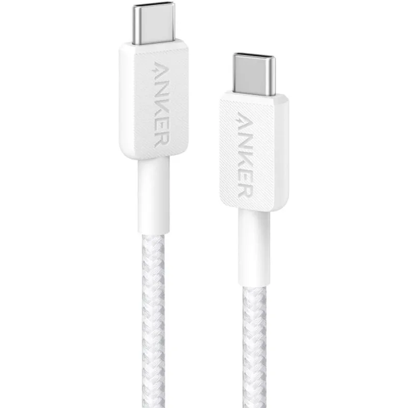Kabell ANKER USB-C - USB-C 0.9M WHITE