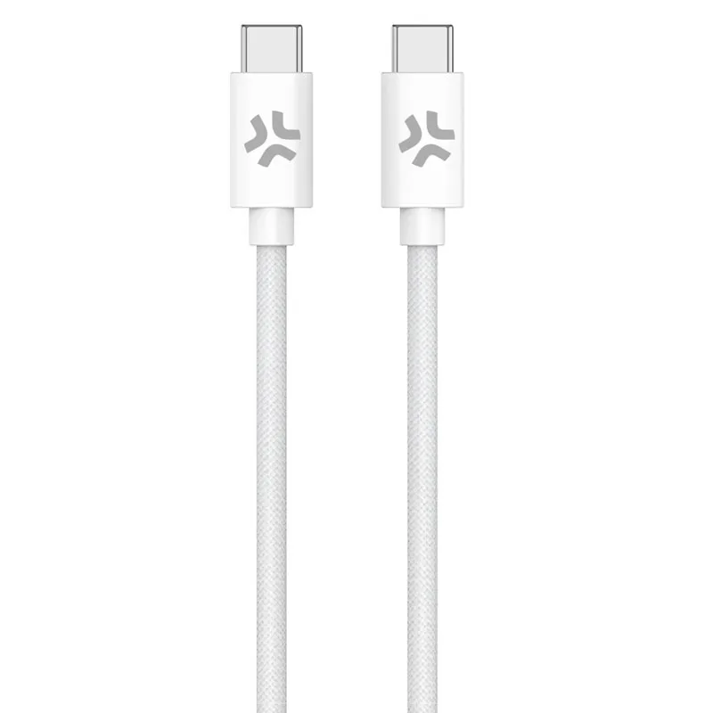 Kabell CELLY USB-C 60W WHITE